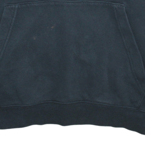 Nike Men's Black Pullover Hoodie L Logo Fleece Sweatshirt