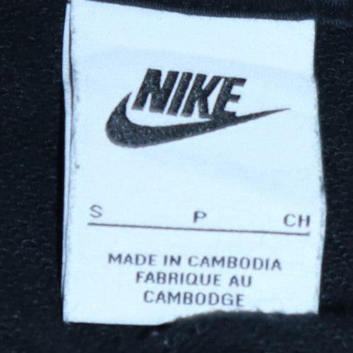 Nike Women’s Black Small Pullover Hoodie Fleece Sweatshirt