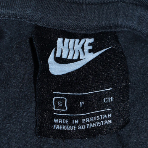 Nike Men's Black Pullover Hoodie Small Fleece Graphic Sportswear