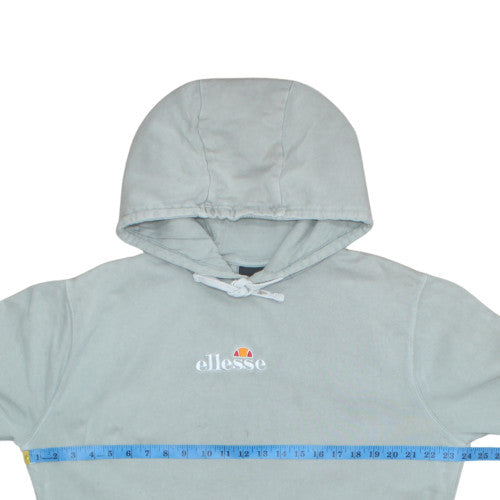 Ellesse Men's Grey Pullover Hoodie Size M Regular Fit Cotton