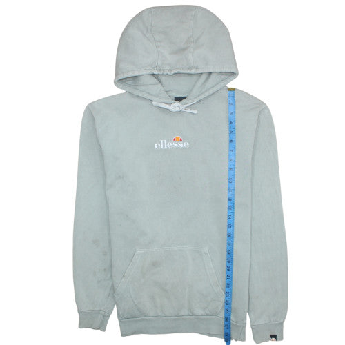 Ellesse Men's Grey Pullover Hoodie Size M Regular Fit Cotton