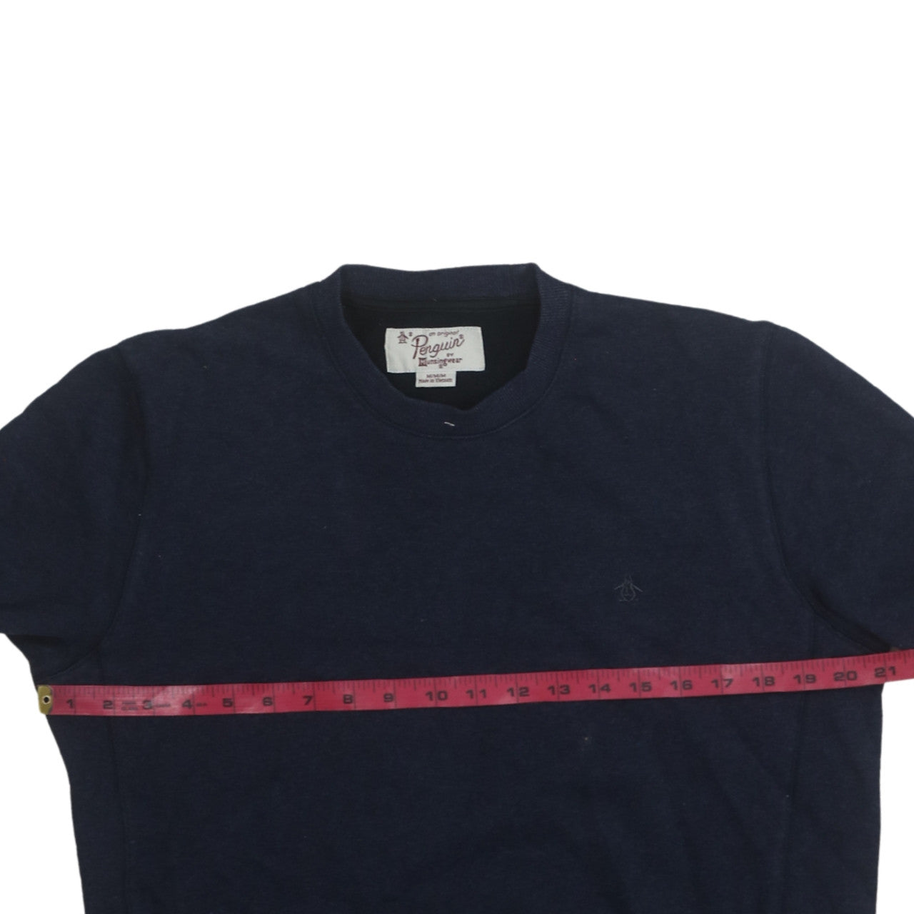 Original Penguin Men's Blue Crew Neck Sweatshirt Size M