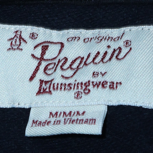 Original Penguin Men's Blue Crew Neck Sweatshirt Size M