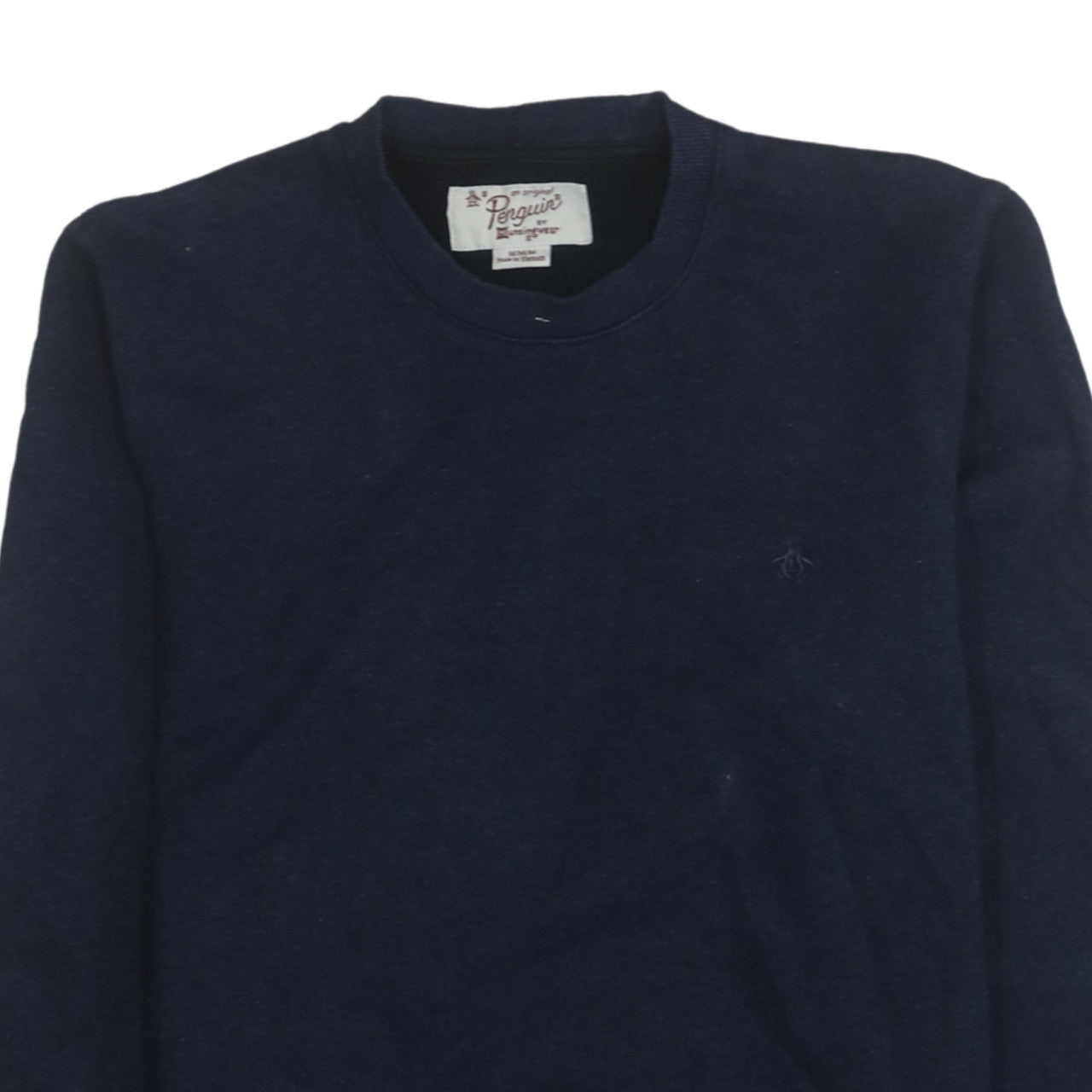 Original Penguin Men's Blue Crew Neck Sweatshirt Size M