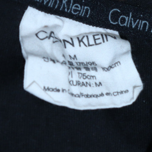 Calvin Klein Men's Black Full Zip Hoodie Size M