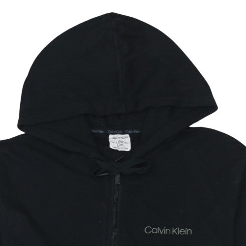 Calvin Klein Men's Black Full Zip Hoodie Size M