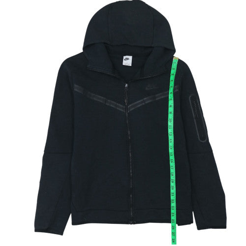 Nike Men's Black Full Zip Hoodie Size L Regular Fit
