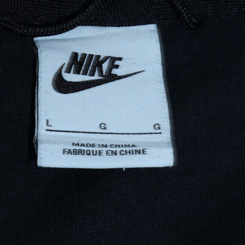 Nike Men's Black Full Zip Hoodie Size L Regular Fit