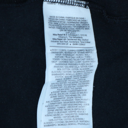 Nike Men's Black Full Zip Hoodie Size L Regular Fit