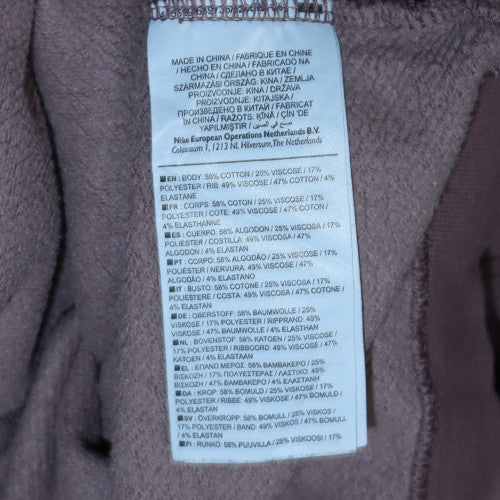 Nike Air Women's Brown 1/2 Zip Pullover Sweatshirt L