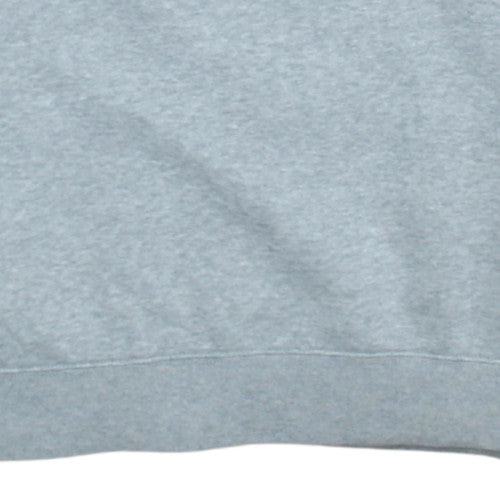 Nike Men's Grey Crew Neck Sweatshirt L Classic Fleece Pullover