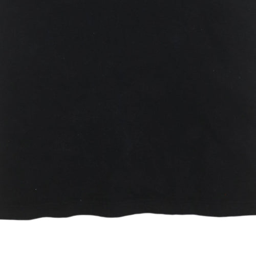 Hugo Boss Men's Black Crew Neck Cotton T-Shirt Size M