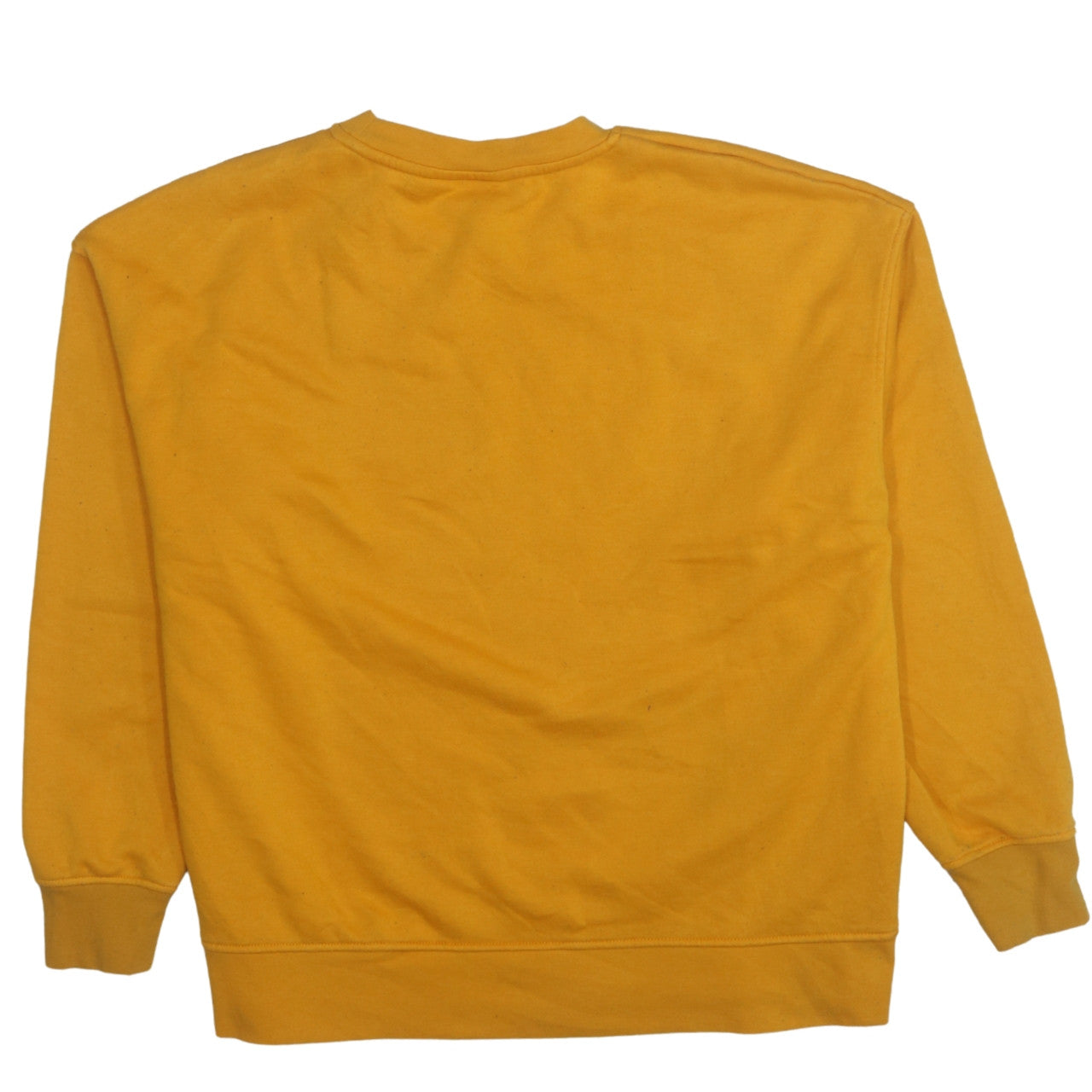 Disney Women Yellow Mickey & Co Sweatshirt Size M 12/14 Crew Neck