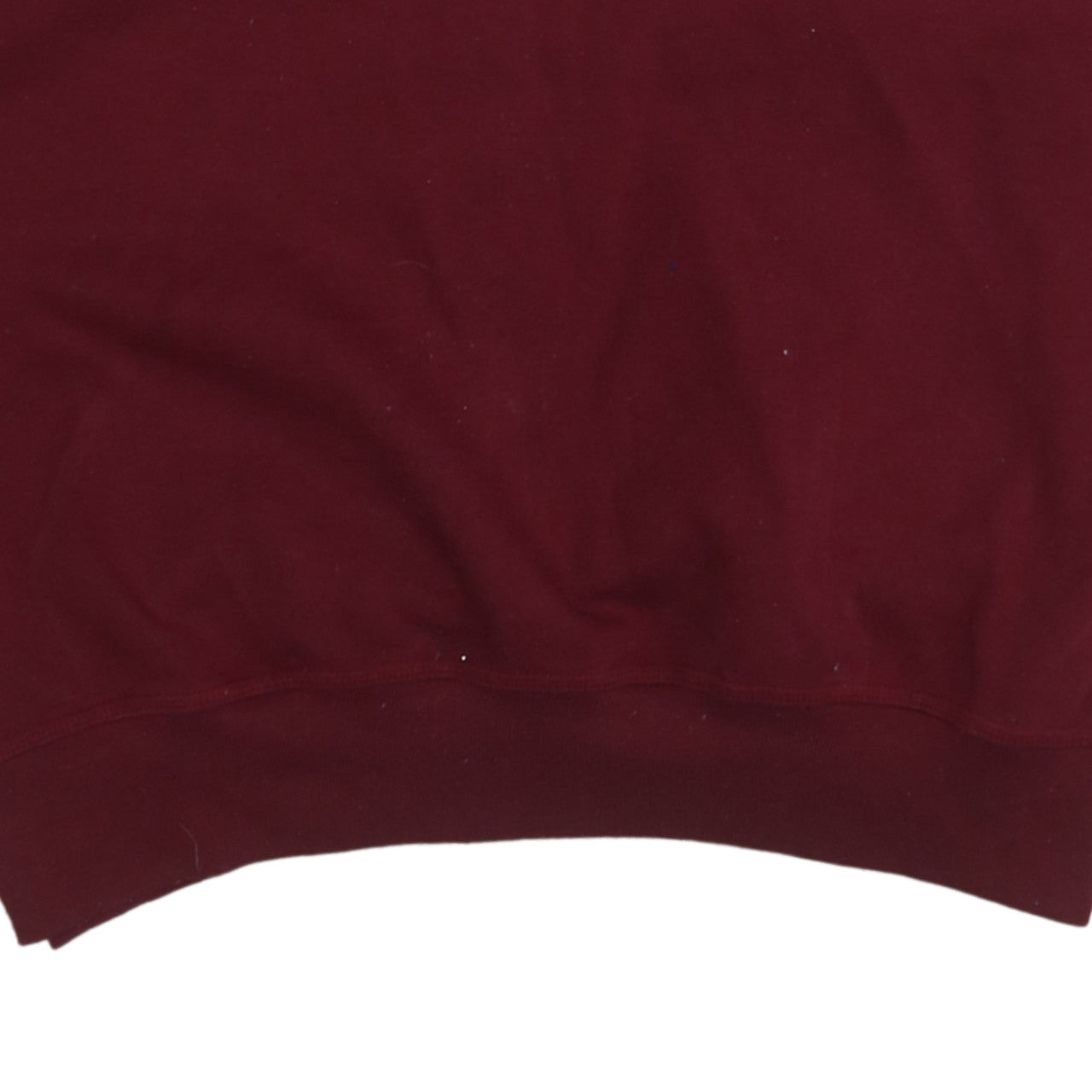 Reebok Womens Burgundy Crew Neck Pullover Sweatshirt Size L