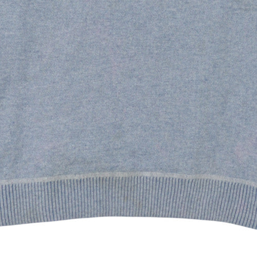 Quiksilver Mens Blue Cotton Blend Crew Neck Jumper Size L