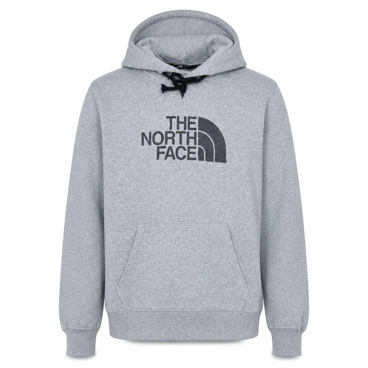 The North Face Men's Grey Pullover Hoodie M Regular Fit