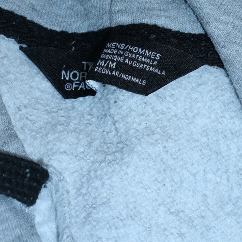 The North Face Men's Grey Pullover Hoodie M Regular Fit