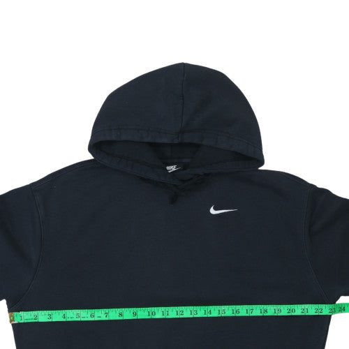 Nike Women’s Black Pullover Hoodie Small Cotton Blend Logo Sweatshirt