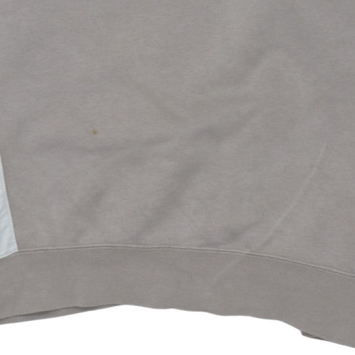 Nike Womens Beige Crew Neck Pullover Sweatshirt XL