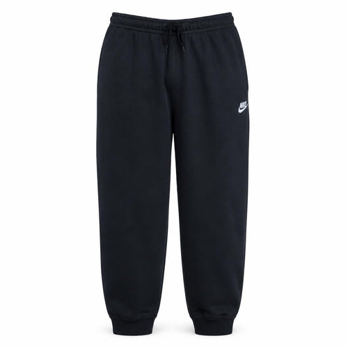 Nike Men's Black Fleece Sweatpants L Regular Fit Elastic Waist