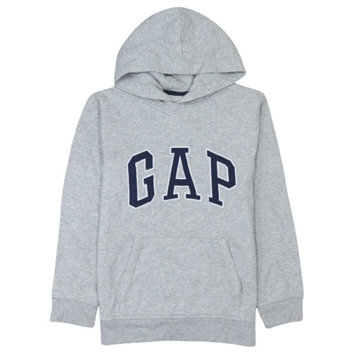 GAP Kids Boys Grey Pullover Hoodie XXL (14-16) Cotton Blend