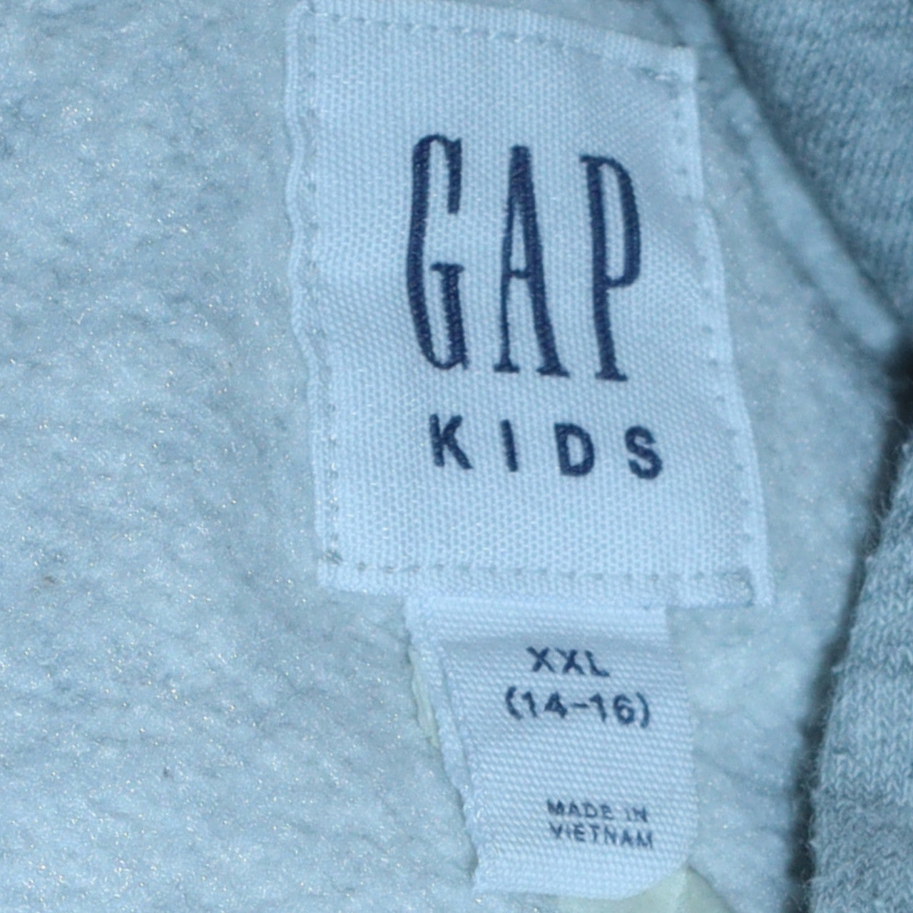 GAP Kids Boys Grey Pullover Hoodie XXL (14-16) Cotton Blend
