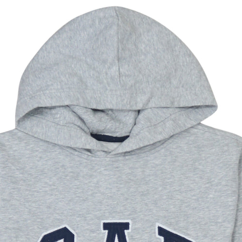 GAP Kids Boys Grey Pullover Hoodie XXL (14-16) Cotton Blend