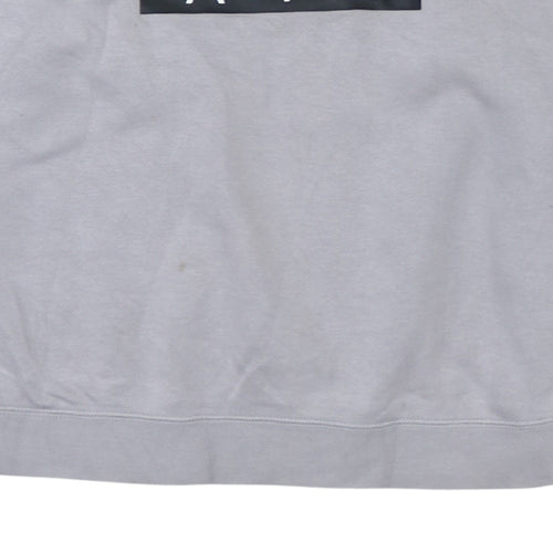 Nike Women’s Grey Air Logo Pullover Sweatshirt Size L