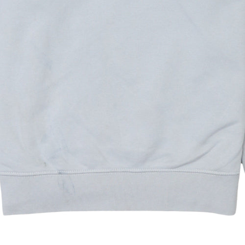 Nike Womens Grey Small Crew Neck Pullover Sweatshirt