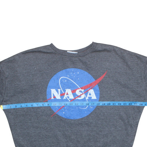 Primark Women’s Grey NASA Graphic Pullover Sweatshirt L 14/16