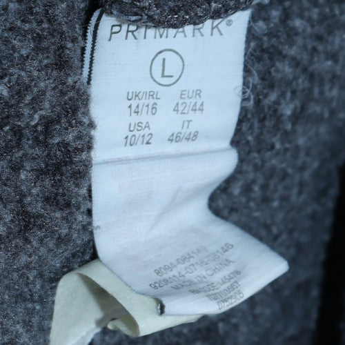 Primark Women’s Grey NASA Graphic Pullover Sweatshirt L 14/16