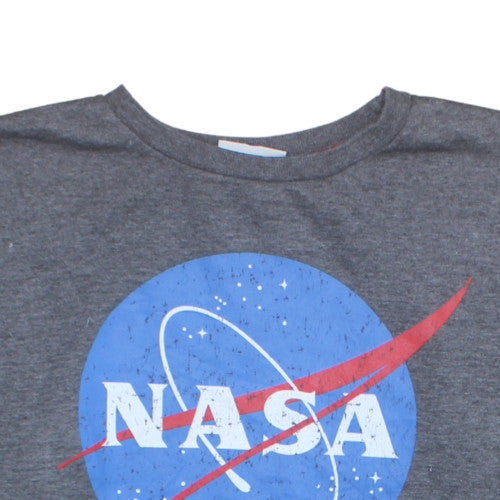 Primark Women’s Grey NASA Graphic Pullover Sweatshirt L 14/16