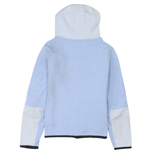 Nike Girls Blue Colourblock Full Zip Hoodie XL