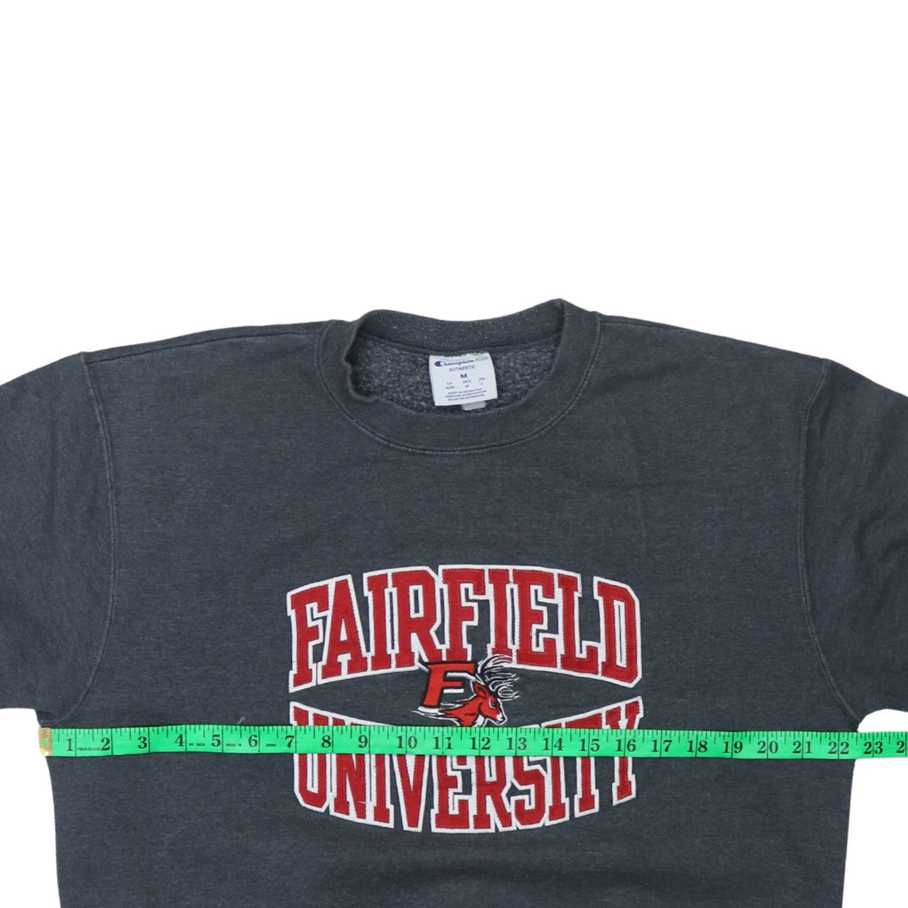 Champion Fairfield University Grey Sweatshirt Womens M Pullover Crew Neck