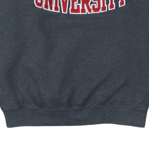Champion Fairfield University Grey Sweatshirt Womens M Pullover Crew Neck