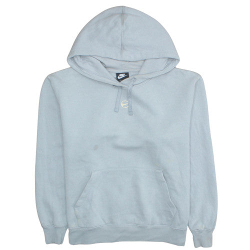 Nike Women’s Light Blue Loose Fit Pullover Hoodie Size M