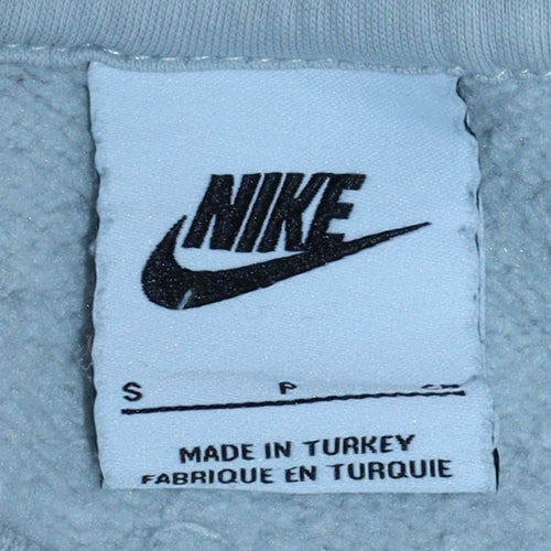 Nike Women's Grey Crew Neck Pullover Sweatshirt Small