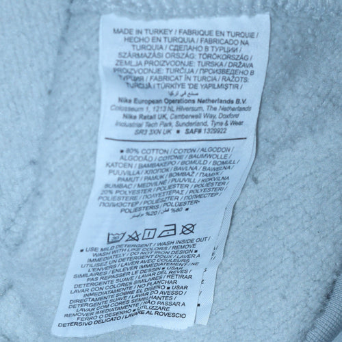 Nike Women's Grey Crew Neck Pullover Sweatshirt Small