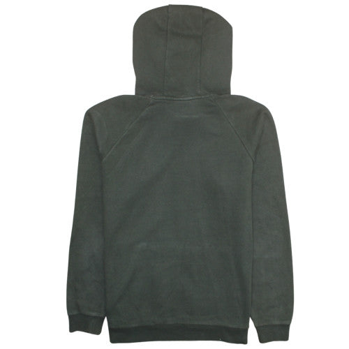 Under Armour Men's Green Pullover Hoodie Size L Fleece Logo Sweatshirt