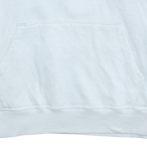Champion Men's White XL Pullover Hoodie with Logo Print