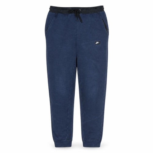 Nike Men's Blue Jogger Sweatpants M Regular Fit Fleece Trousers