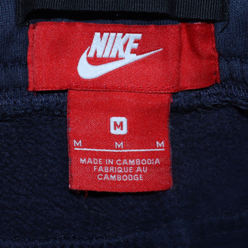 Nike Men's Blue Jogger Sweatpants M Regular Fit Fleece Trousers