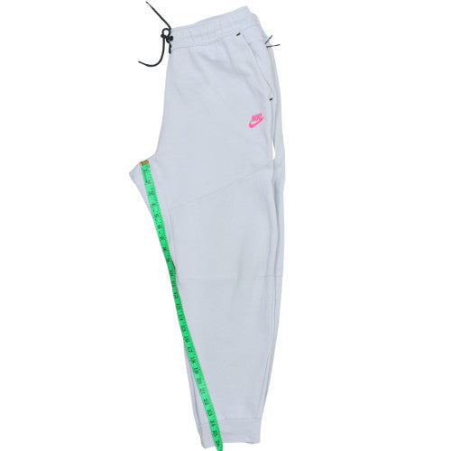 Nike Womens Grey Fleece Jogger Trousers L Regular Fit