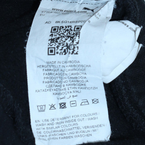 Puma Women’s Black 2XL Jogger Sweatpants with Logo