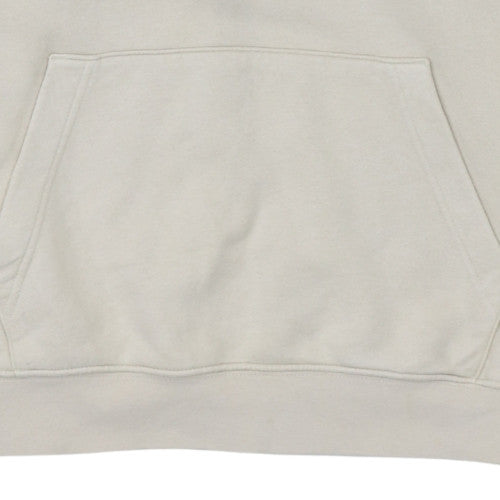 Nike Women’s Beige Hooded Pullover Sweatshirt Size L Cotton Blend