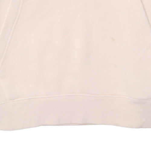 Nike Women Pink Pullover Hoodie Small Hooded Cotton Blend Sweatshirt