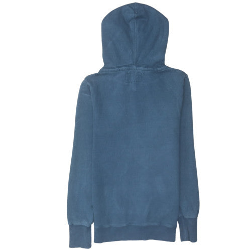 Superdry Womens Blue Pullover Hoodie Small Osaka City Graphic