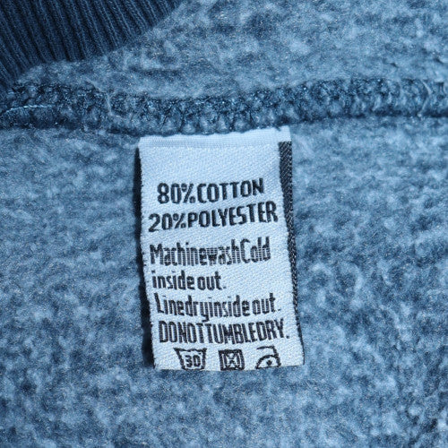 Superdry Womens Blue Pullover Hoodie Small Osaka City Graphic