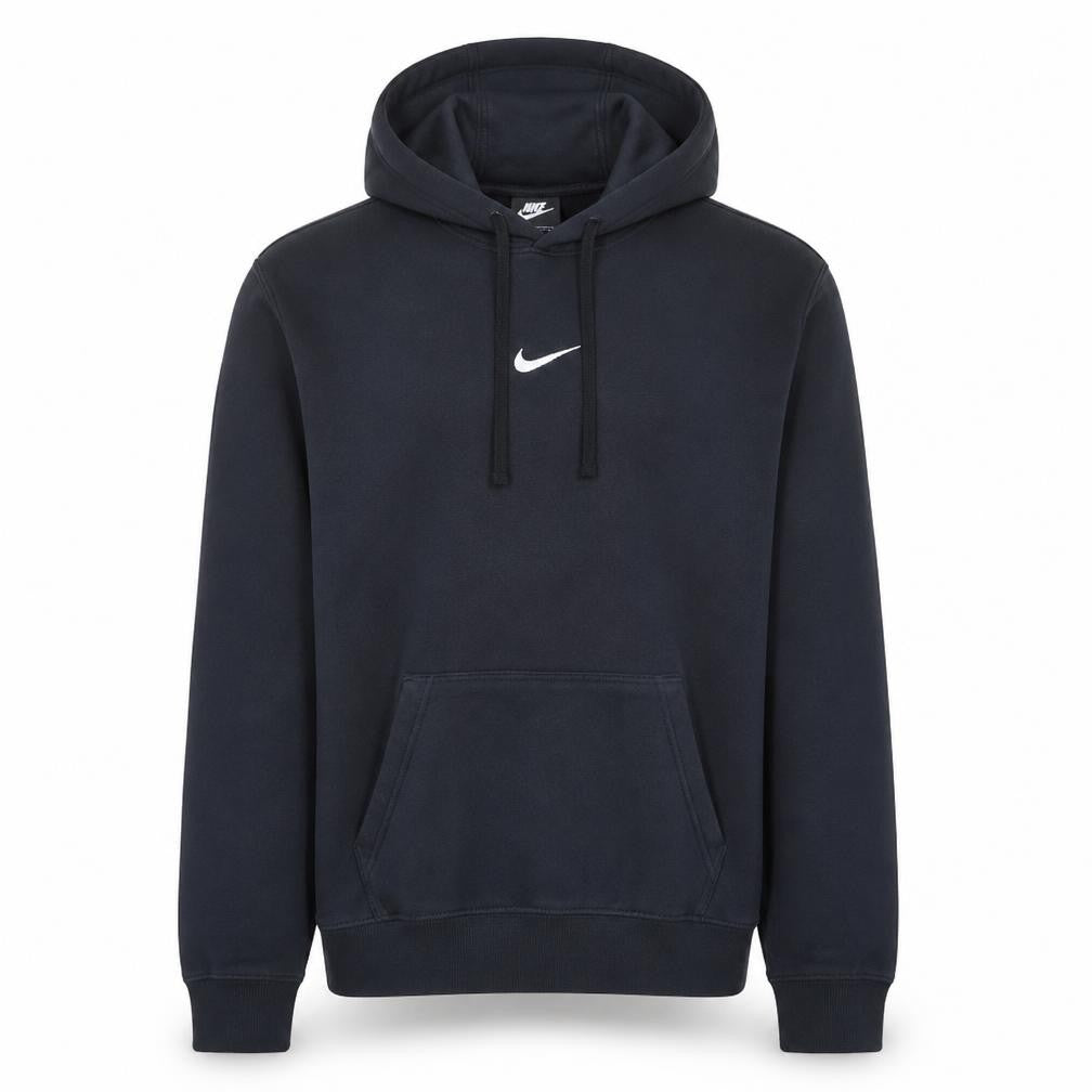 Nike Men’s Black Pullover Hoodie M Logo Fleece Sportswear
