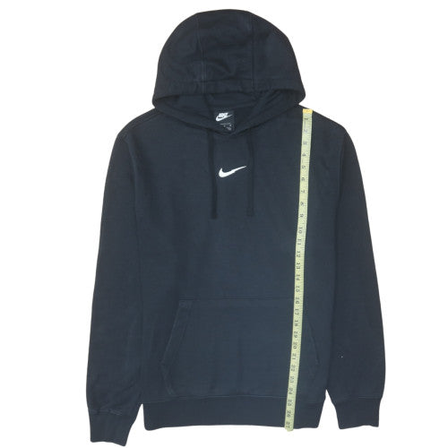 Nike Men’s Black Pullover Hoodie M Logo Fleece Sportswear